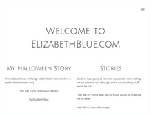 Tablet Screenshot of elizabethblue.com